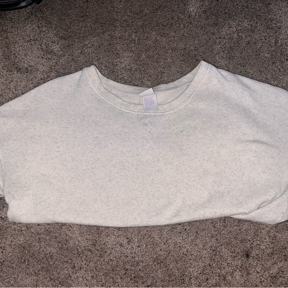 Cozy White Sweatshirt